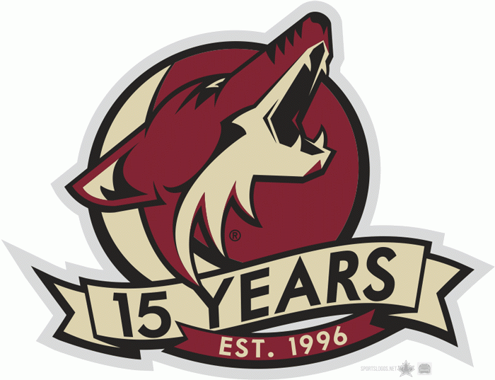 Phoenix Coyotes 2012 Anniversary Logo iron on transfers for clothing